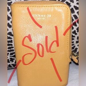 coach wristlet leather wallets wristlet clutch purse for women day gifts for mom